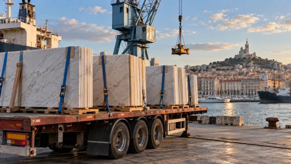 Liste des meilleures pratiques pour importer du marbre à Marseille